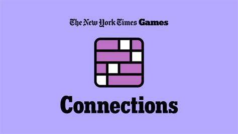 connected new york times|connections puzzle ny times.